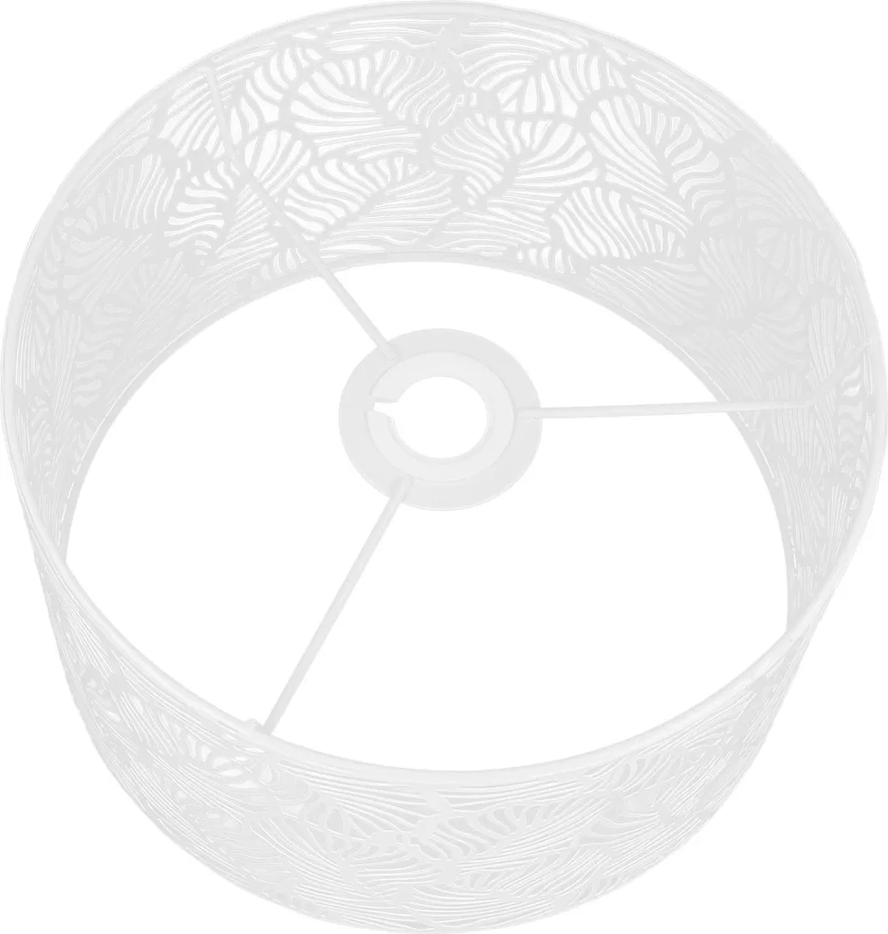 Abat-jour Blanc Style Épuré Compatible E14 E27 Décoration de Maison - 7