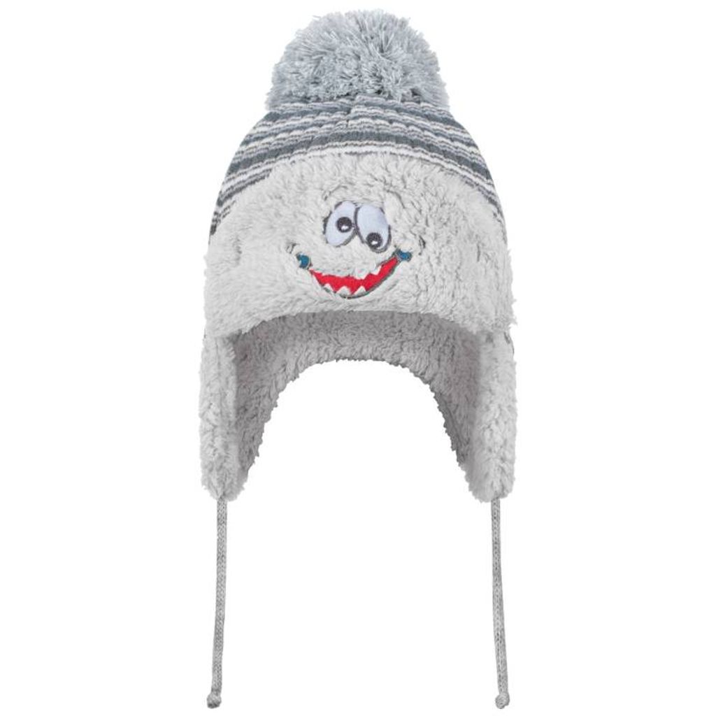 Wintermütze Jungen Baby Bommelmütze Bindemütze, Gr. 52