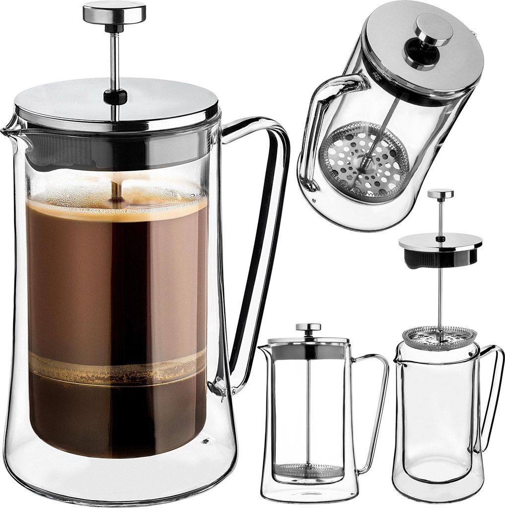 KADAX Doppelwandige Kaffeemaschine 1000 ml Produktbild 