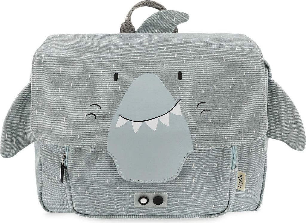 Trixie Schulranzen Kinderrucksack Mr. Shark - wasserabweisend - blau - Schultasche