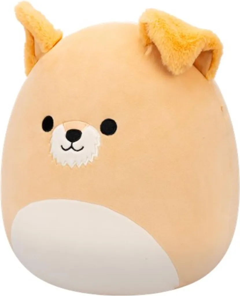 Squishmallows Chien Cooper 30 cm - Peluche ultra moelleuse et douillette