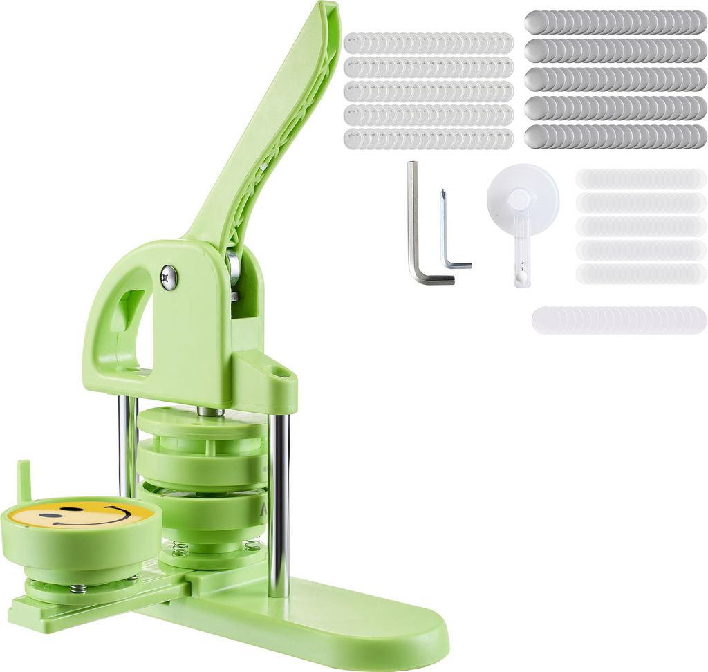 SucceBuy stroj na výrobu okrúhlych gombíkov, priemer 75 mm, Obrázok produktu 