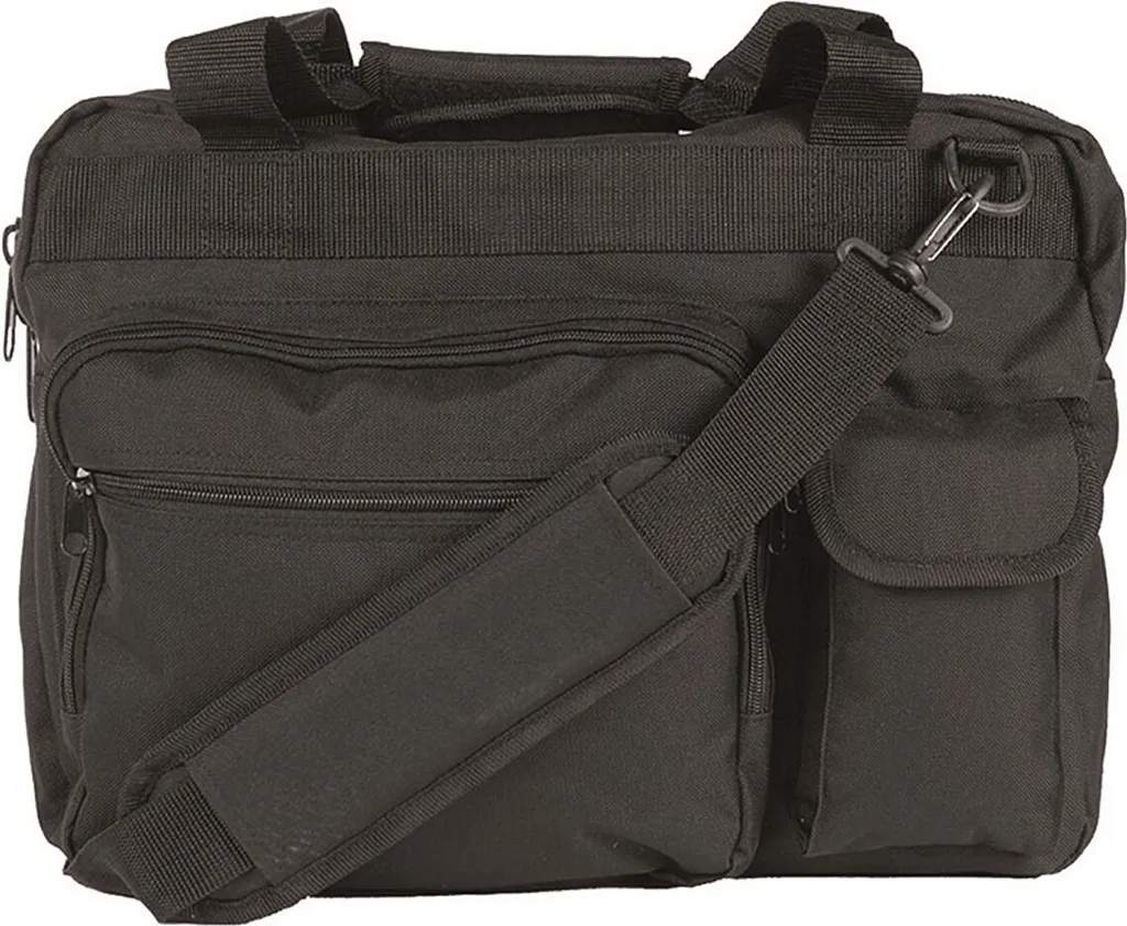 Porte-documents Noir Laptop Bag Rembourré - Protection Antichoc 15''