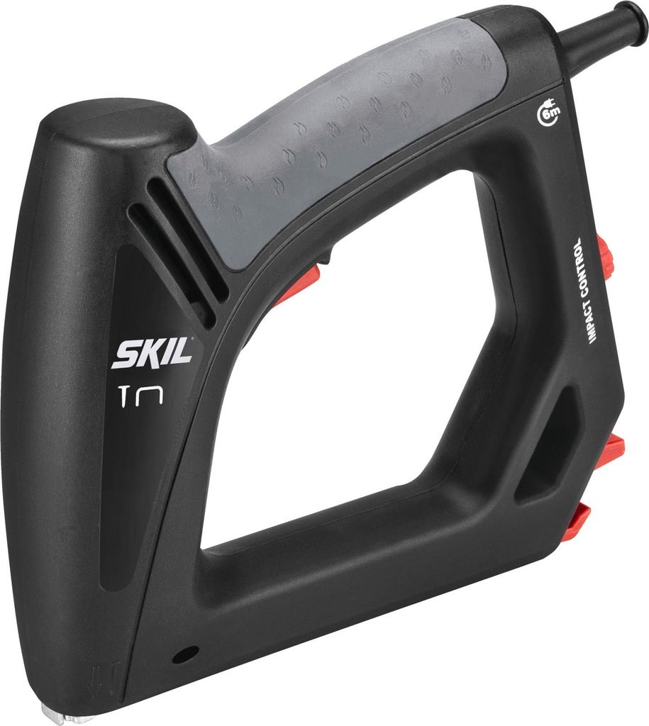 Skil Elektrotacker Nagler 8200 AA, Klammergerät mit 400 Klammern + 100 Nägel