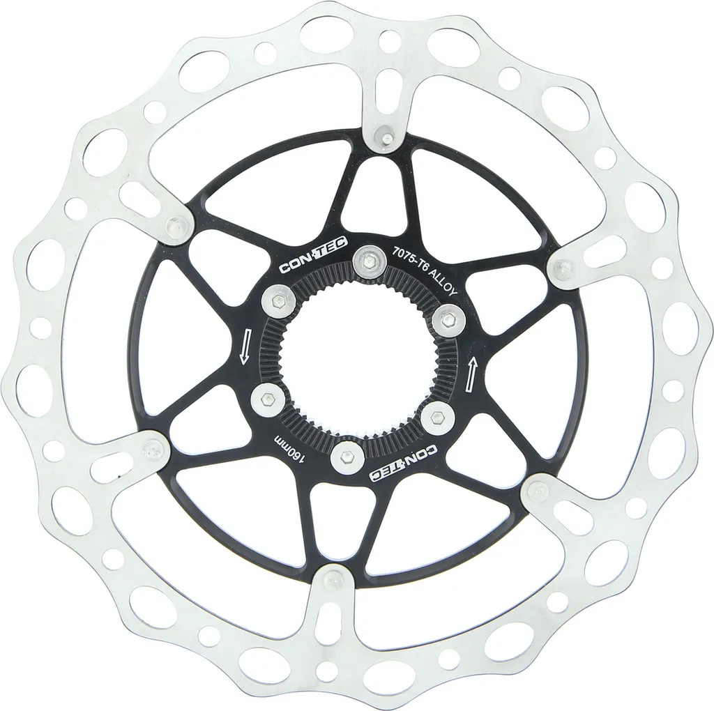 Disque de Frein Contec CDR-C 160 mm Acier Inox Fixation Centerlock