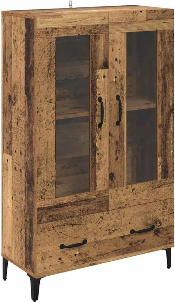 Occasione Credenza Industrial Legno e Ferro 70x31x115 cm - Saldi - 1