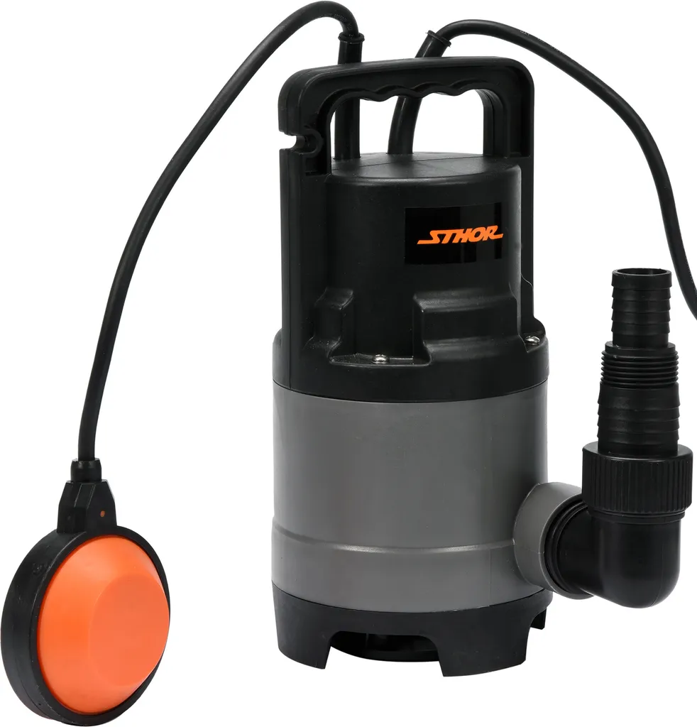 Pompe Vide-Cave 400W Pour Eaux Chargées - Débit 7500 L/h - Imperméable - 5