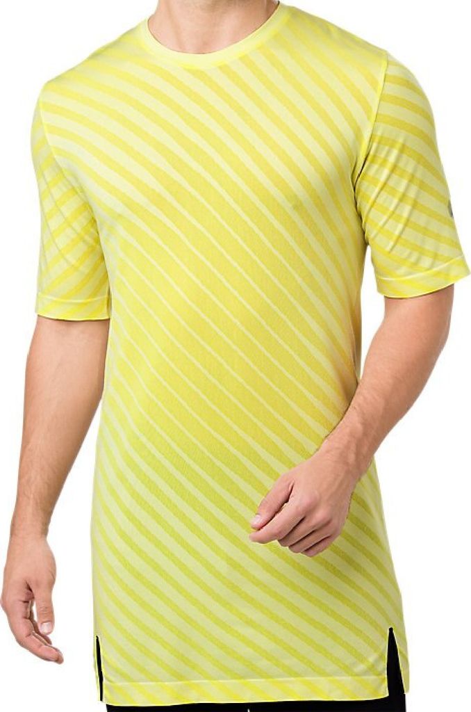 Asics Seamless SS Shortsleeve Top Herren T-Shirt gelb 153427-0489, Größe:XL