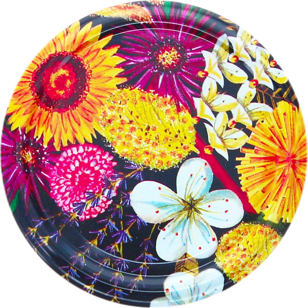 82er Twist Off Deckel Strohblume im praktischen 60er Pack Produktbild 