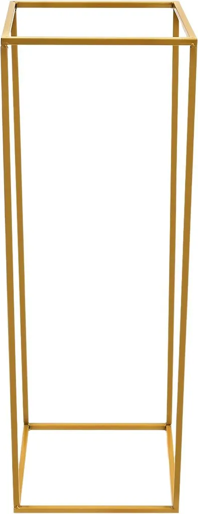 Portavasi Oro Minimal | Struttura Robusta Design Moderno Essenziale