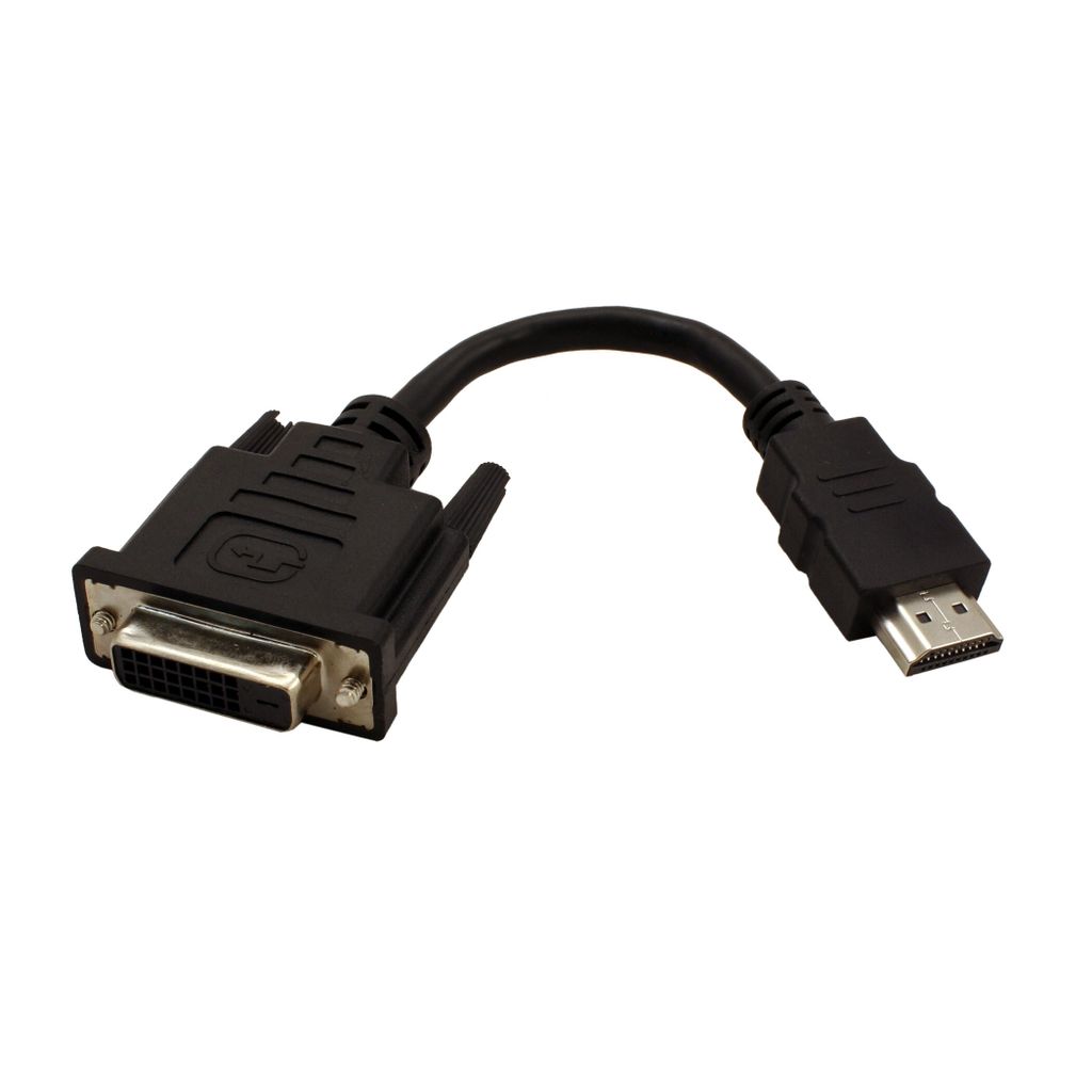 VALUE Adattatore HDMI-DVI, HDMI ST / DVI-D BU Immagine del prodotto 