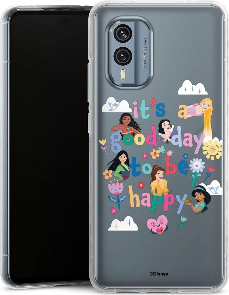 DeinDesign Handyhülle für Nokia X30 Silikon Hülle Case Smartphone Schutzhülle Disney Princess Offizielles Lizenzprodukt Prinzessin