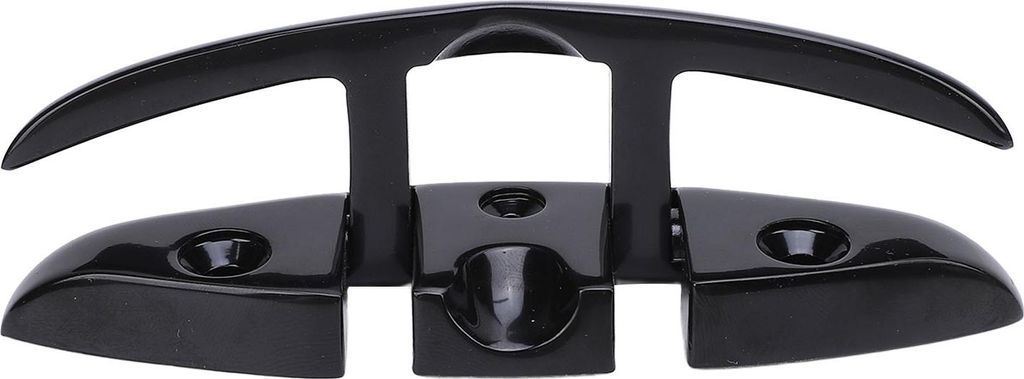 5-Zoll-Klappklampe für Boote, robuster Marine-Dock aus schwarzem Edelstahl für Yachten, Schnellboote, Fischerboote