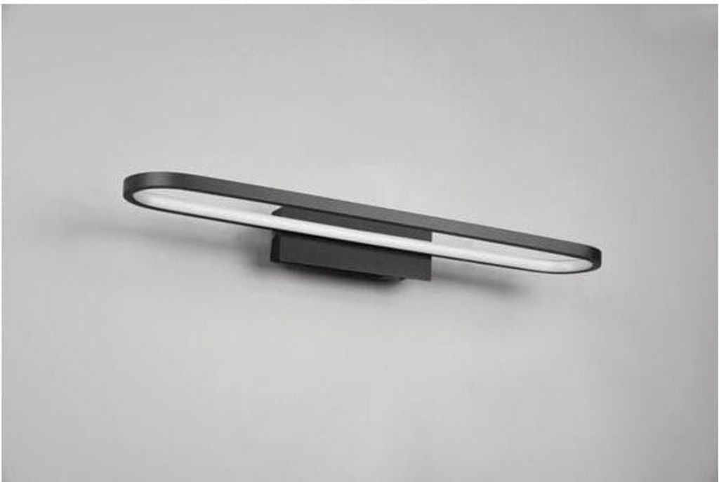 Trio LED nástěnné koupelnové svítidlo GIANNI černé 60cm Obrázek produktu 