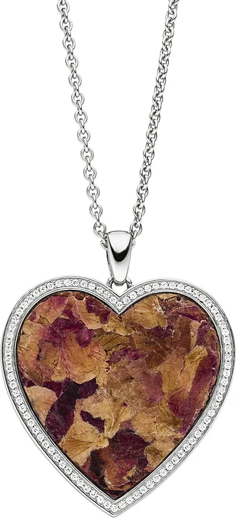 Collier Rose Argent 925 Anti-Oxydation Viventy 783222 Bijou Hypoallergénique