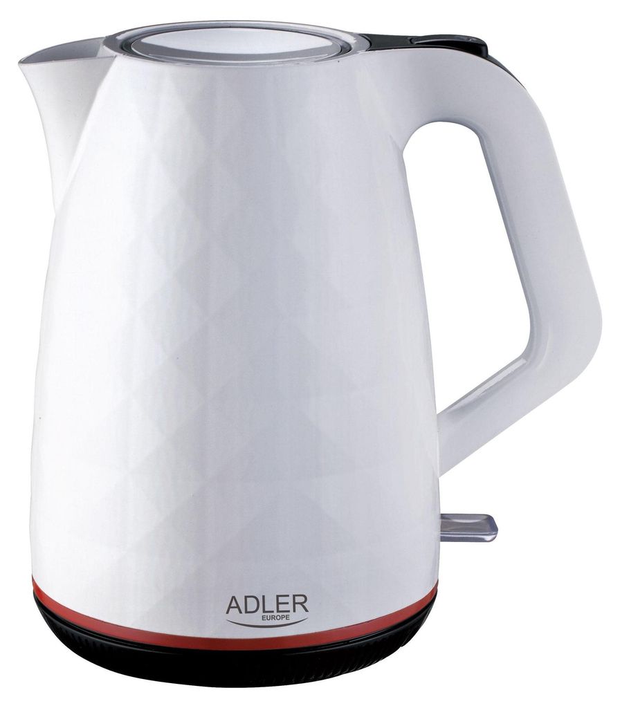 Adler AD 1277 W electric kettle 1.7 L 2200 W White Immagine del prodotto 