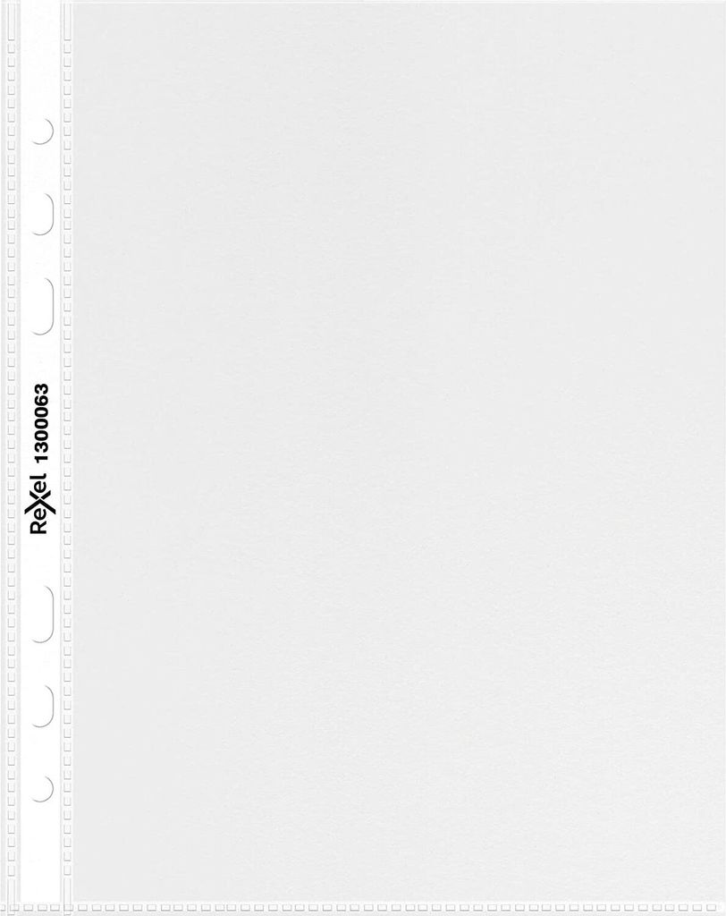 REXEL Prospekthülle Top Quality A5 PP glasklar 0,08 mm oben offen 100 Hüllen