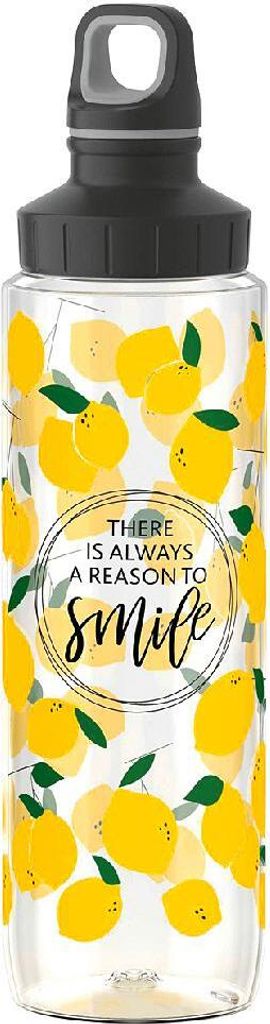 EMSA Trinkflasche Drink2Go Tritan Smile 0,7l, transparent