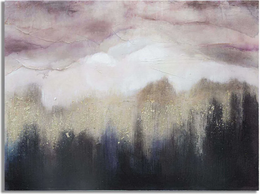 Mauro Ferretti Peinture Murale Rosa Berg 80x60 cm Déco Multicolore