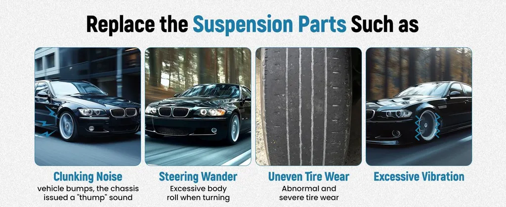 Bras de suspension avant renforcés pour BMW Série 1 et 3 E82 E88 E90 E93 - 13