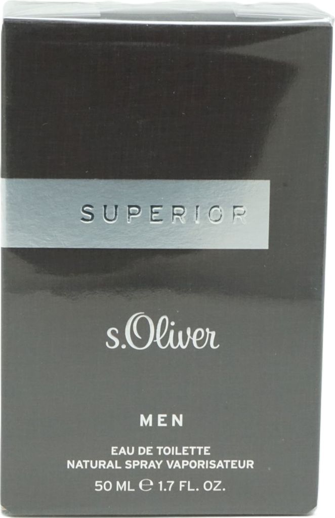 S.Oliver Superior Men Eau de Toilette Spray 50 ml Produktbild 