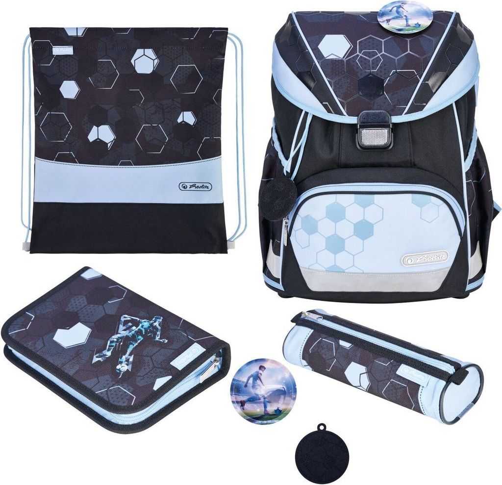 herlitz Schulranzen UltraLight XL Plus "Cyber Soccer"