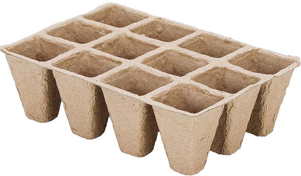 10 Stück Keimschalen, Pflanzenstartertöpfe, umweltfreundlich, robuste Konstruktion, biologisch abbaubar, Schalen für Gärtner
