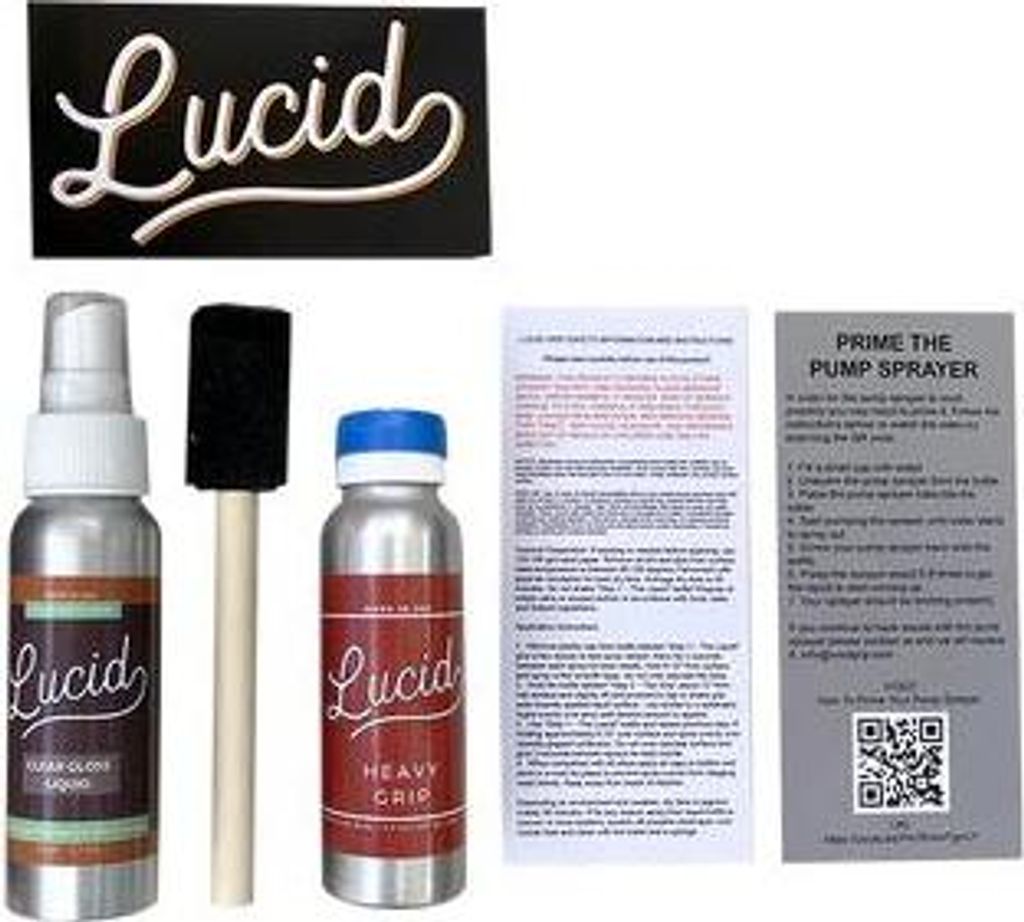 Grip-Spray - Clear-Kit - Heavy - Lucid Grip