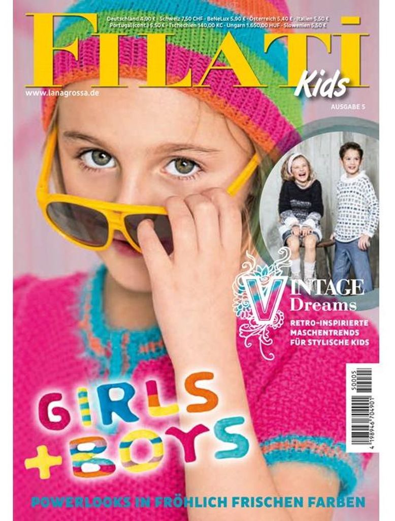 Lana Grossa Strickmagazin FILATI Kids No. 5 Booklet mit 41 Produktbild 