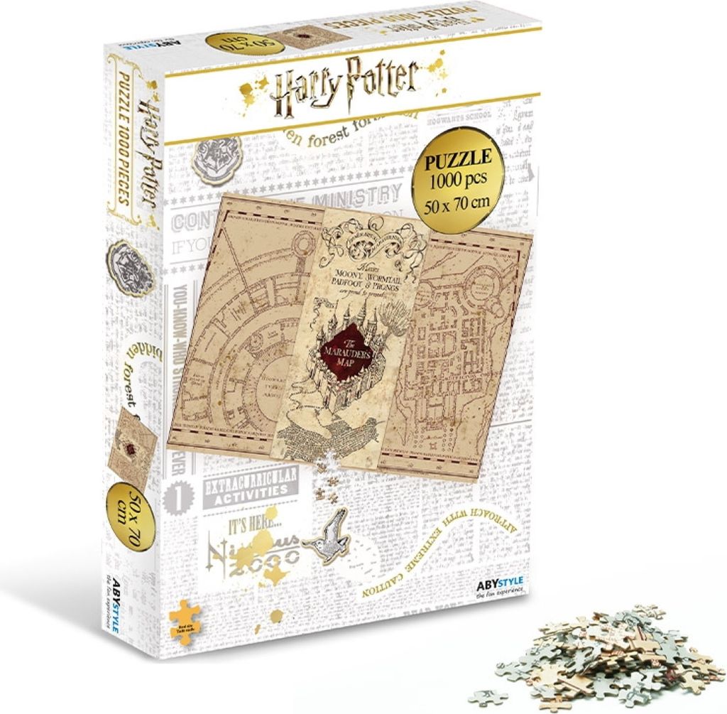 HARRY POTTER - Puzzle 1000 Teile - Marauder's's...