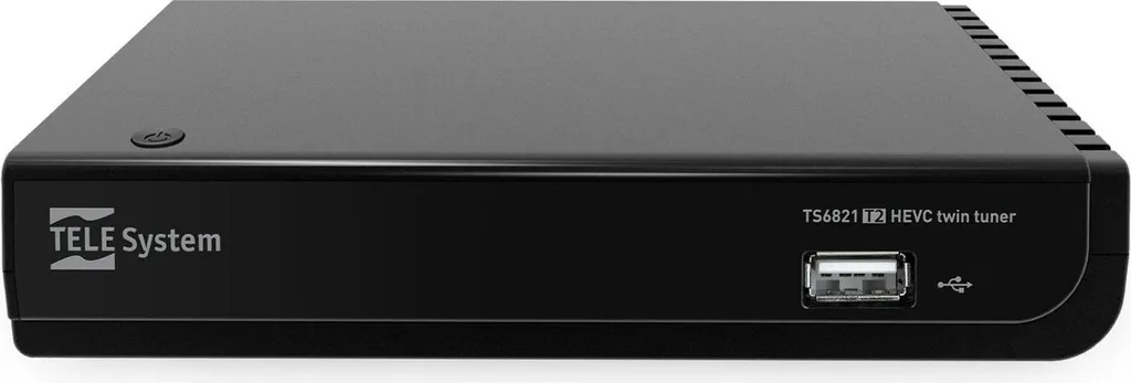 Acquista TELE System TS6821 Twin Tuner: Decoder DVB-T2 Full HD Ethernet