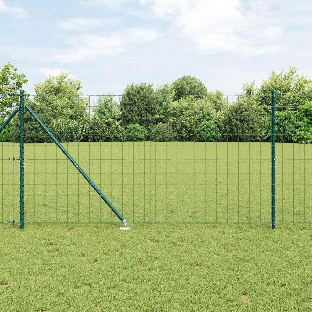 (Robust Möbel)Zaunpfosten 52er set - modernes Design - fü Garten - Grau 3,2x3,2x185cm DE289447 - Zaunzubehör