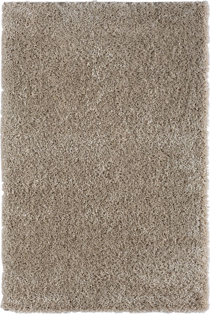 MY-RUG Teppich, Hochflorteppich Shaggy Star, 180x120, beige, leicht glänzend, extra flauschig, Rechteckig
