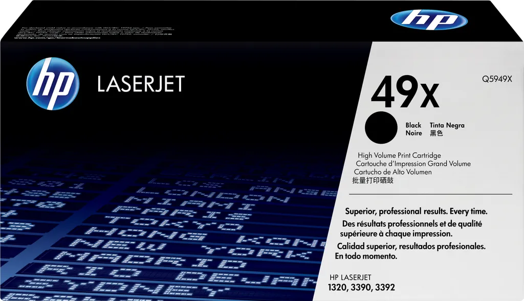 HP 49X Q5949X Originale Nero Alta Capacità | Toner LaserJet 6000 Pagine