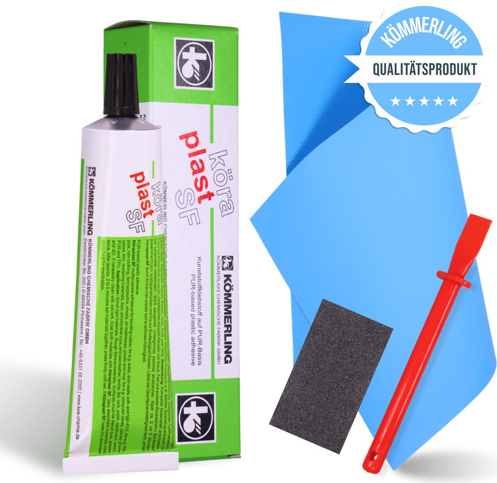 Langlauf Schuhbedarf Pool Reparaturset - Wasserfest & Produktbild 