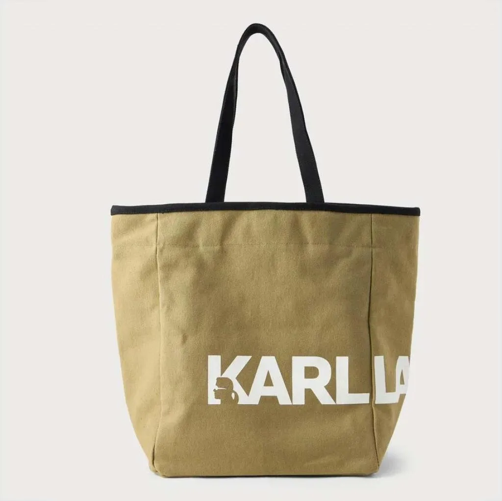 Grand Sac Shopping Karl Lagerfeld Vert pour Femme - Format Cabas Chic