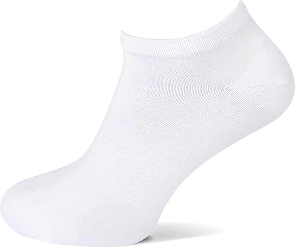 Basset Bamboo 6 x 2er Pack weiß Gr. 35-38