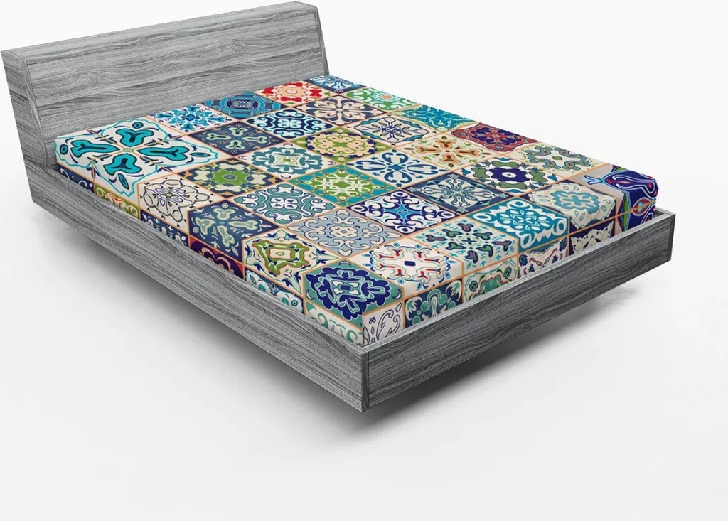 Lenzuolo con Angoli 180x200 ABAKUHAUS Marocchino - Design Patchwork