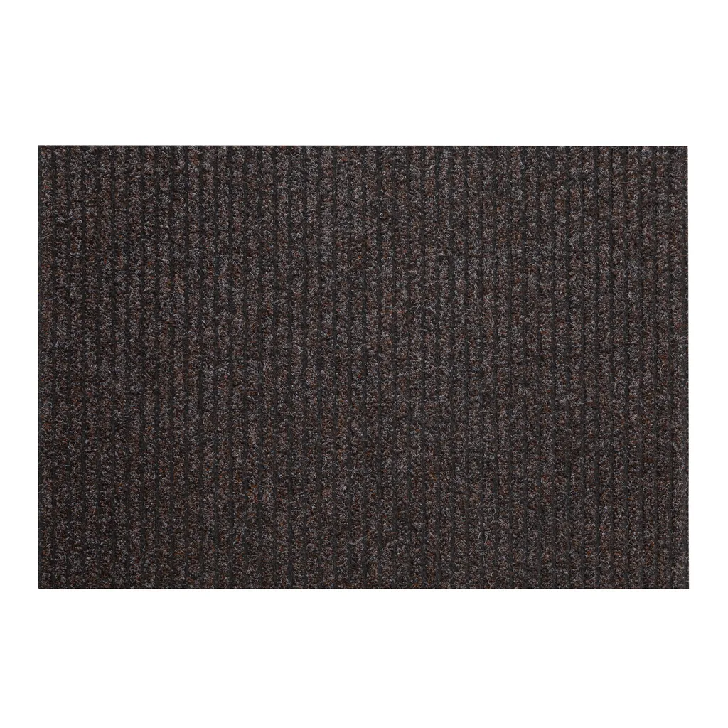 Revêtement de sol extérieur et tapis de terrasse brun en format 100x200