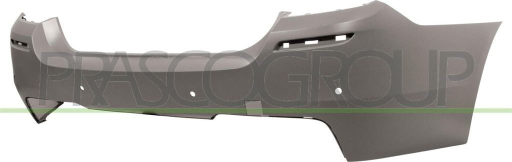 PRASCO Heckstoßstange Stoßfänger Hinten für BMW 5 Limousine (F10)