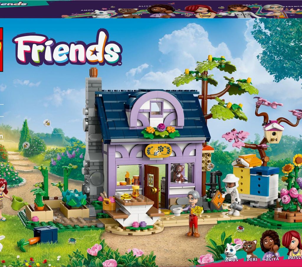 LEGO Friends Maison des Apiculteurs et Jardin de Fleurs Image du produit 
