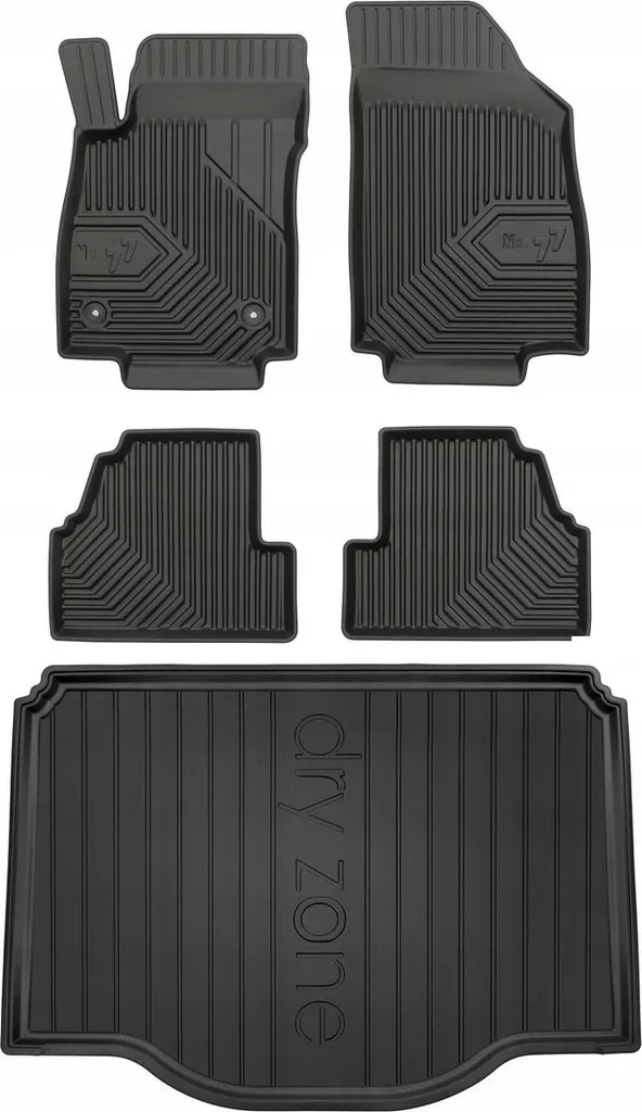 Tappetini Luxury 3D Opel Mokka 2012-2019 - Protezione Totale No.77