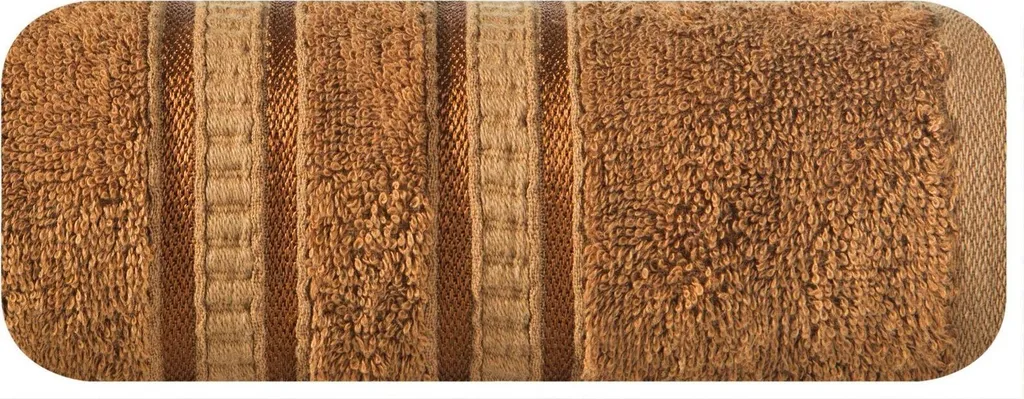 Telo Doccia Mila 70x140 Marrone 500g/m2 Eurofirany Spugna Bambù