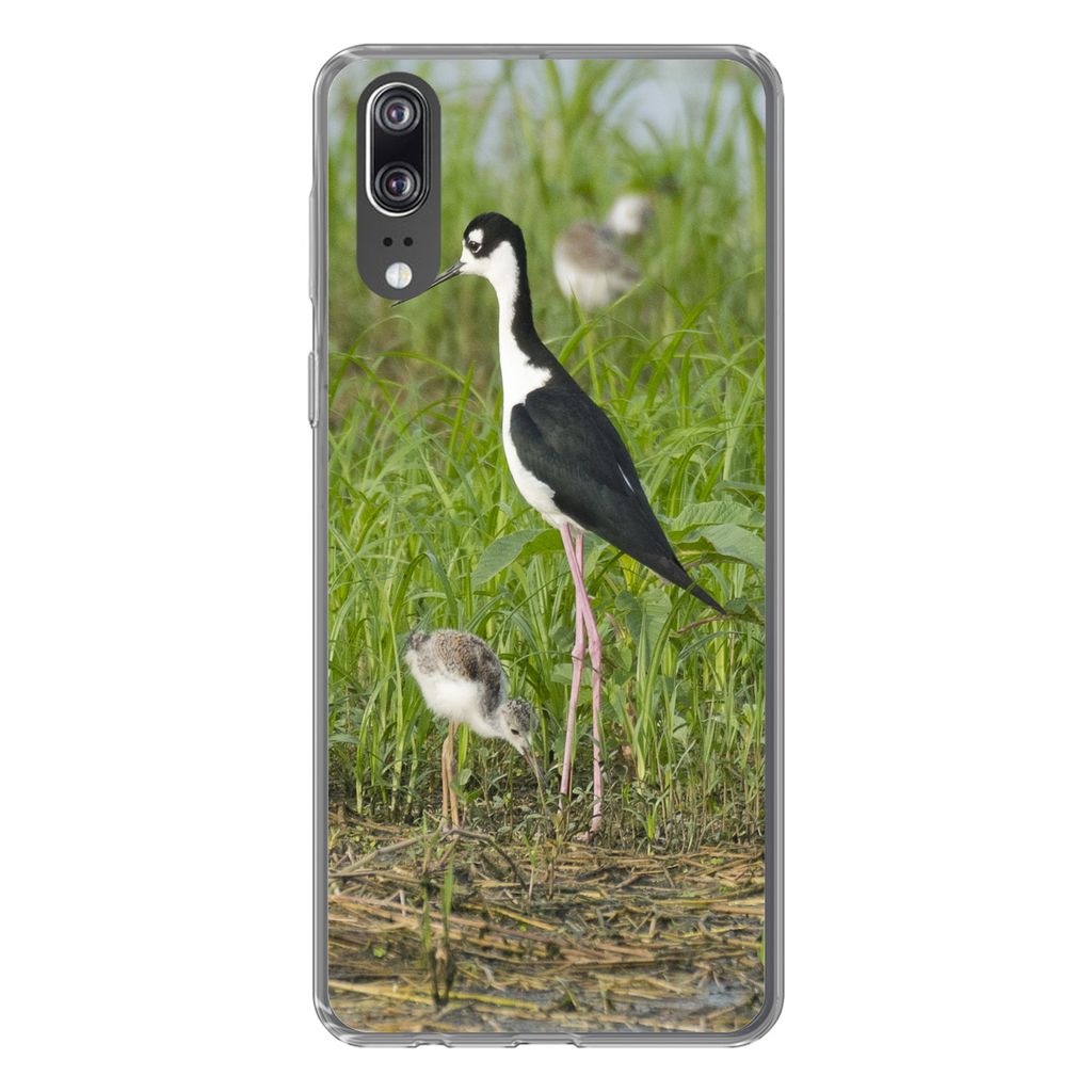 MuchoWow® Handyhülle Schutzhülle Hülle für Huawei P20 Vogel Produktbild 