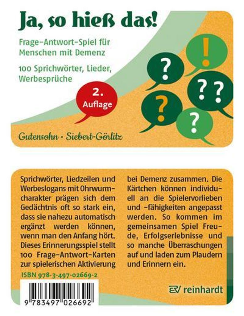 Ja, so hieß das! Produktbild 