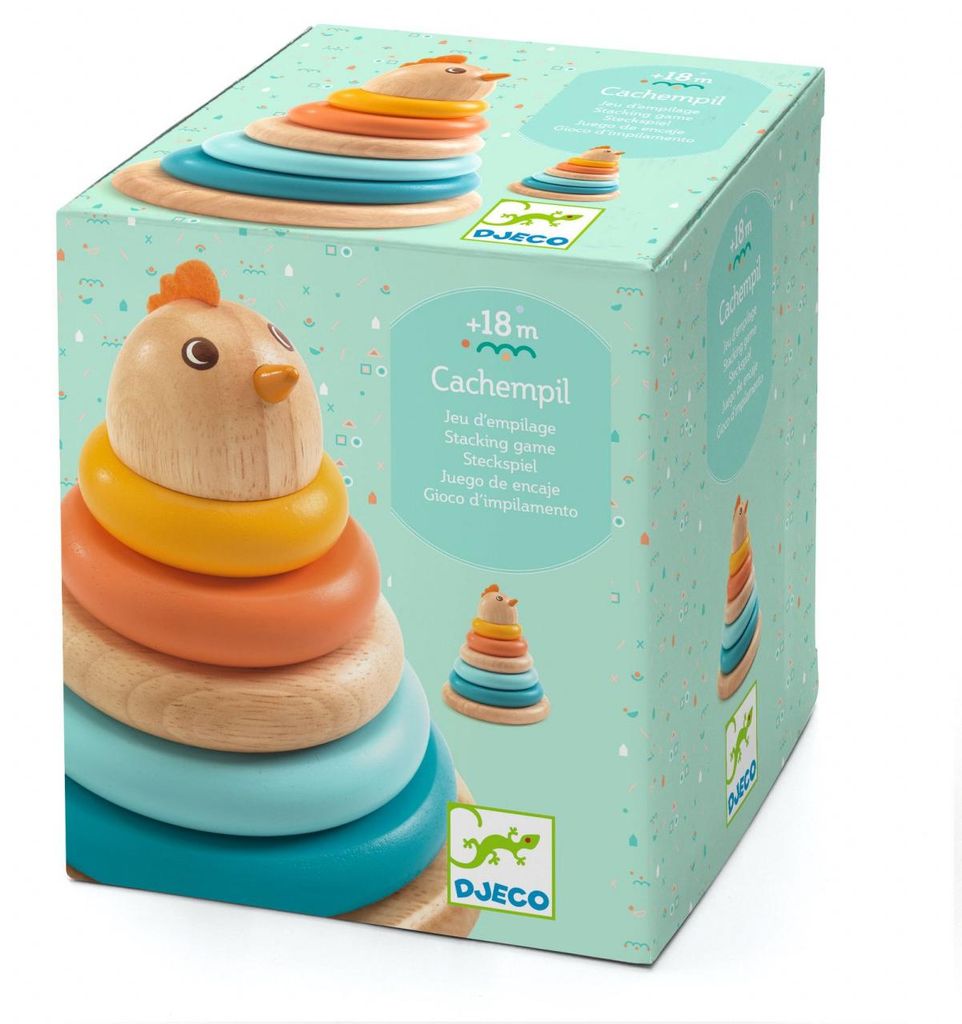Jeu Montessori Tour de puits, Djeco Image du produit 