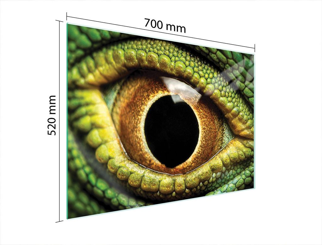 Glasschutzplatte Für Herd 70X52 Cm