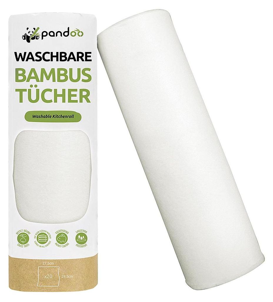 pandoo POBR001 pandoo Küchenrollen 1-lagig, 1 Rolle Image du produit 