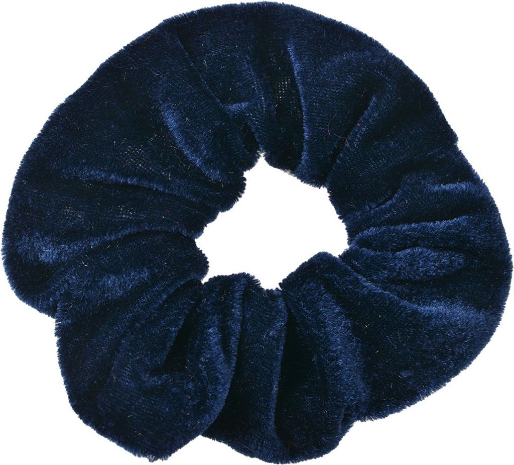 Clayre & Eef Haargummi Ø 10 cm Blau Samt Produktbild 
