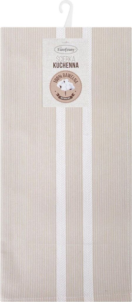 Eurofirany Küchentuch 50x70 Tücher Baumwolle beige